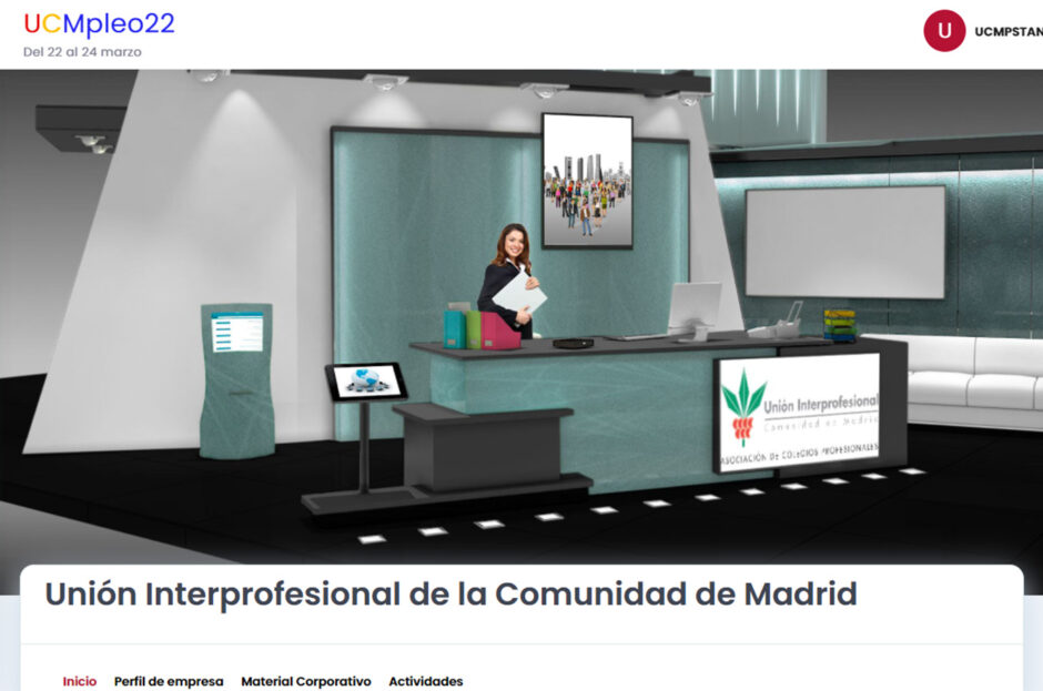 UNIÓN INTERPROFESIONAL DE LA COMUNIDAD DE MADRID DA A CONOCER LAS PROFESIONES A LOS ESTUDIANTES Y GRADUADOS DE LA UNIVERSIDAD COMPLUTENSE DURANTE EL FORO VIRTUAL DE EMPLEO UCMPLEO22
