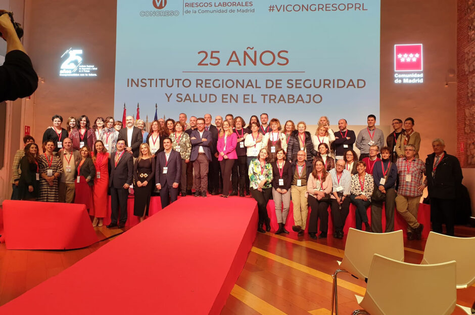 LA COMISIÓN DE PREVENCION DE RIESGOS LABORALES DE UNIÓN INTERPROFESIONAL PRESENTE EN EL VI CONGRESO DE PREVENCIÓN DE RIESGOS LABORALES DE LA COMUNIDAD DE MADRID