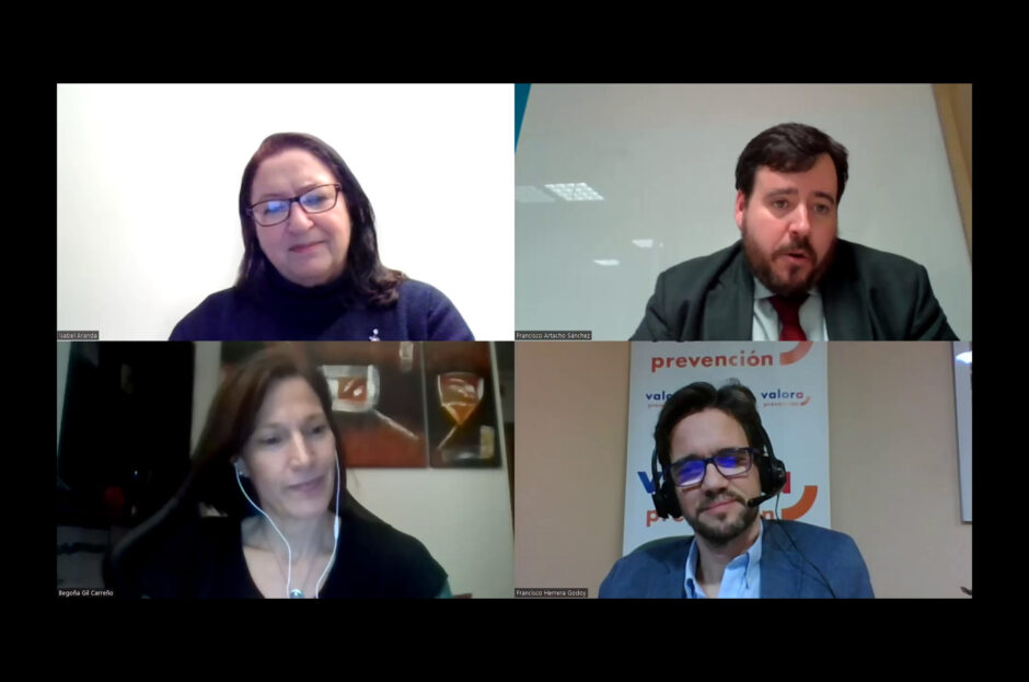 DIFERENTES EXPERTOS ANALIZAN LOS ASPECTOS LEGALES DEL TELETRABAJO EN EL WEBINAR CELEBRADO POR LA COMISIÓN DE PRL DE UNIÓN INTERPROFESIONAL