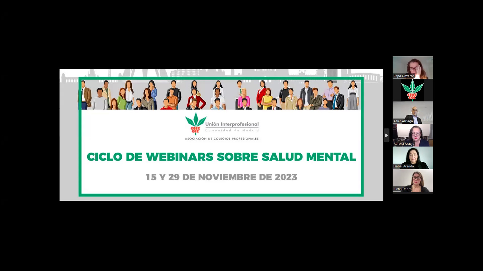 UICM INICIA UN CICLO DE WEBINARS CENTRADOS EN LA SALUD MENTAL CON LA ...